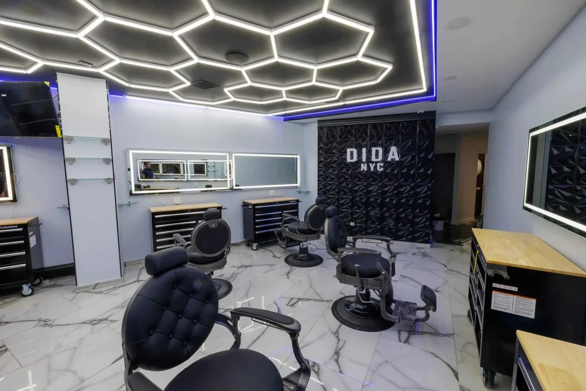 DIDA Hair Studio interior in Queens showing the real local business behind the salon SEO case study