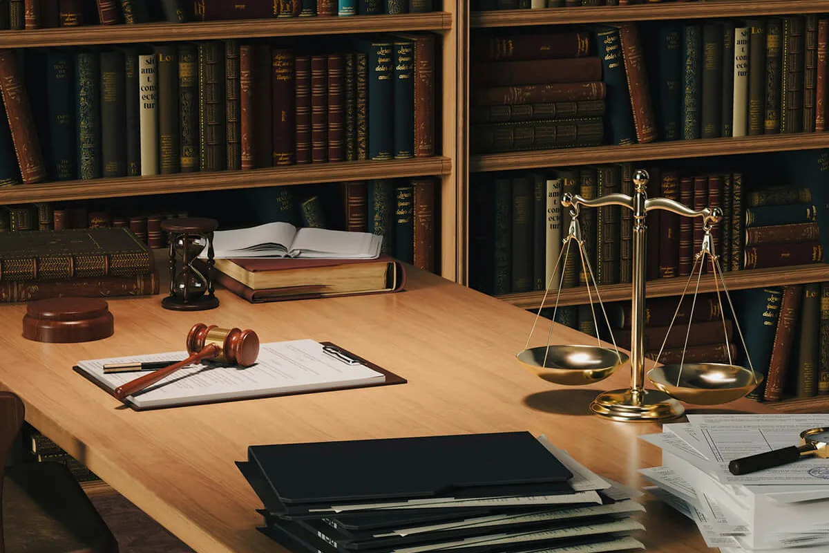Law books and legal research representing Page 2 keyword opportunities for attorneys